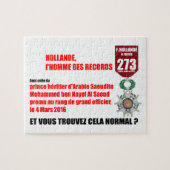 Hollande Record Legions d'Honneur - Puzzle Legpuzzel (Horizontaal)