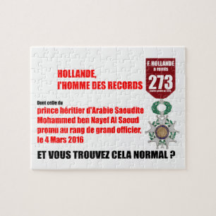 Hollande Record Legions d'Honneur - Puzzle Legpuzzel