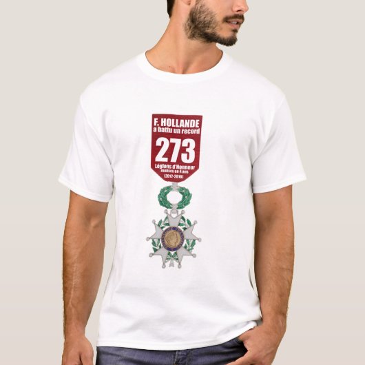 Hollande Record Legions d'Honneur T-shirt (Voorkant)