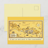 Holland's Curaçao Eiland Ansichtkaart Briefkaart (Voorkant / Achterkant)