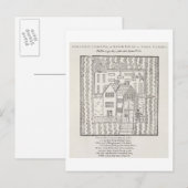 Holland's Leaguer of Manor House of Paris Garden Briefkaart (Voorkant / Achterkant)