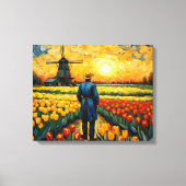 Hollandse boer canvas afdruk (Voorkant)
