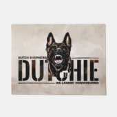 Hollandse Herder - Hollandse Herdershond Deurmat (Voorkant)