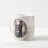 Hollandse Herder - Hollandse Herdershond Koffiemok (Voorkant links)