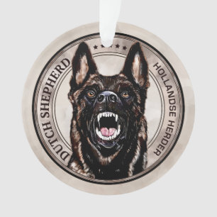 Hollandse Herder - Hollandse Herdershond Ornament
