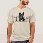 Hollandse Herder - Hollandse Herdershond T-shirt<br><div class="desc">Dutch Shepherd - Hollandse Herdershond,  ook bekend als Dutchie of Hollander</div>