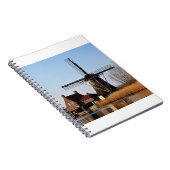 Hollandse Molen aan de waterkant. Notitieboek (Rechterzijde)