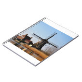 Hollandse Molen aan de waterkant. Notitieboek (Linkerzijde)