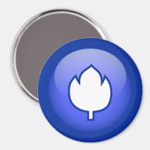 Hollandse tulp magneet (Voorkant / Achterkant)