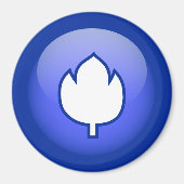 Hollandse tulp magneet (Voorkant)