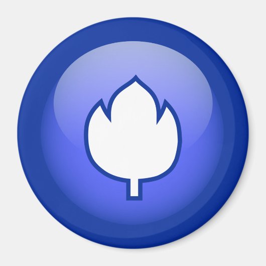 Hollandse tulp magneet (Voorkant)