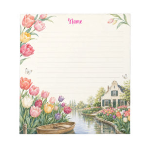 Hollandse Tulpengracht Tuin Notitieblok