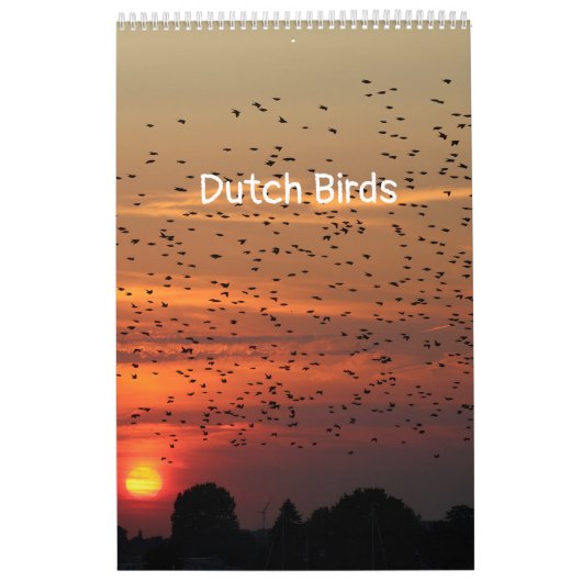 Hollandse vogels Kalender aan te passen (Hoes)
