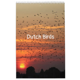 Hollandse vogels Kalender aan te passen