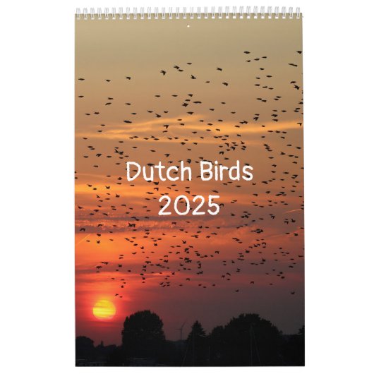 Hollandse vogels Kalender aan te passen (Hoes)