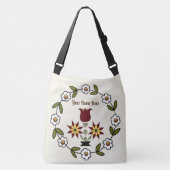 Hollandse volksbloem crossbody tas (Voorkant)