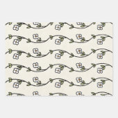 Hollandse volksbloem inpakpapier vel (Voorkant)