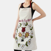 Hollandse volksbloem schort (Insitu)