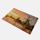 Hollandse windmolens  deurmat (Schuin)