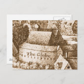 Hollar's Wereldbol theater Briefkaart (Voorkant / Achterkant)