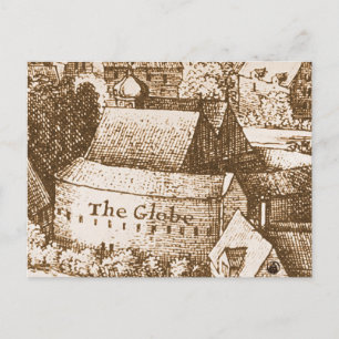 Hollar's Wereldbol theater Briefkaart