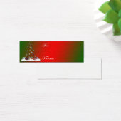 Holle boomkopie mini visitekaartjes (Bureau)