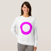 Holle cirkel - Kleuren T-shirt (Voorkant volledig)