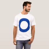 Holle cirkel - Kleuren T-shirt (Voorkant volledig)
