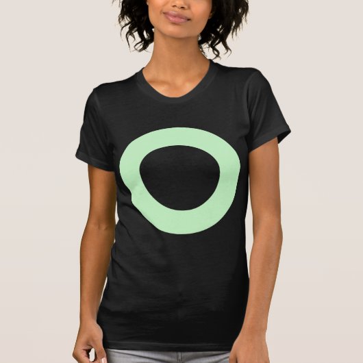 Holle cirkel - Kleuren T-shirt (Voorkant)