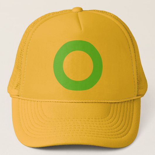 Holle cirkel - Kleuren Trucker Pet (Voorkant)