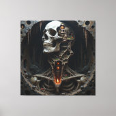 holle diepte canvas afdruk (Voorkant)