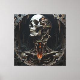 holle diepte canvas afdruk