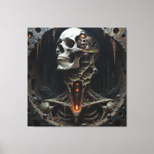 holle diepte canvas afdruk