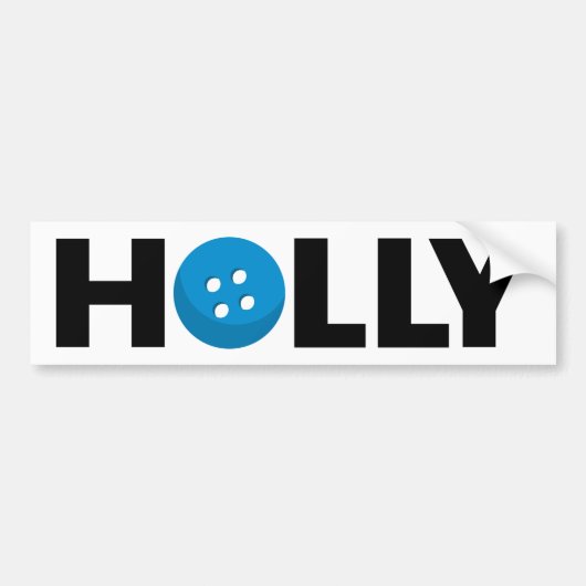 Holle knop bumper sticker (Voorkant)
