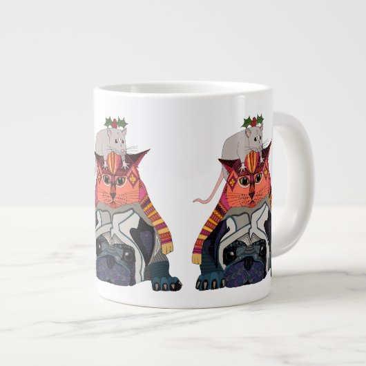 holle muiskat grote koffiekop (Voorkant rechts)