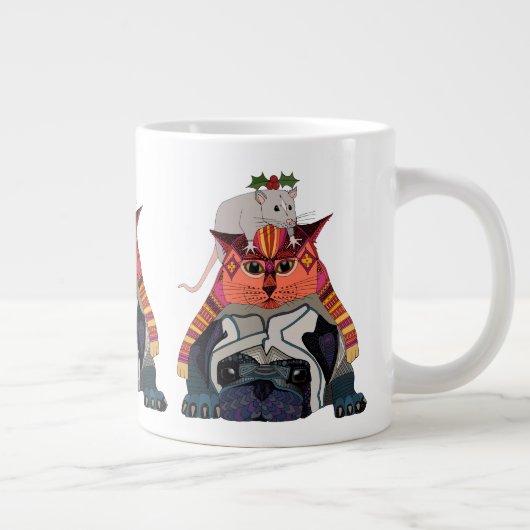 holle muiskat grote koffiekop (Rechts)