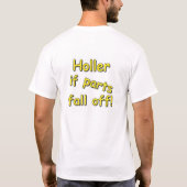 Holler 2 t-shirt (Achterkant)