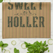Holler Sweet Holler Rustiek Land Theedoek (Gevouwen)