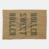 Holler Sweet Holler Rustiek Land Theedoek (Horizontaal)