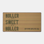 Holler Zoete Holler Rustieke Custom Craft Mat (Voorkant)