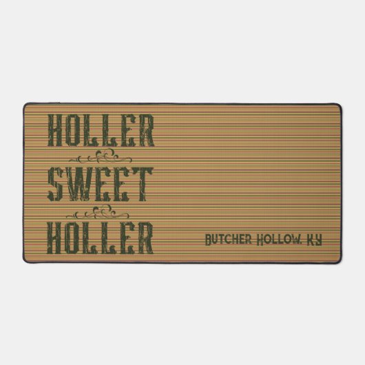 Holler Zoete Holler Rustieke Custom Craft Mat (Voorkant)