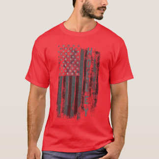 Holley Family American Flag for Women Men friends T-shirt