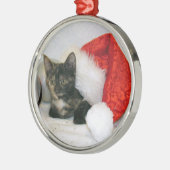 Holleys kerstpremium-Ornament (kat/keuken) Metalen Ornament (Links)