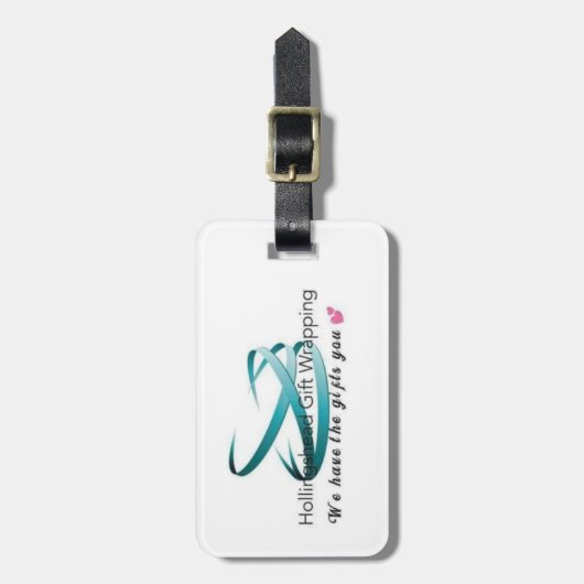 Hollingshead Cadeaupapier Bagage Label (Voorkant verticaal)