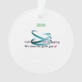 Hollingshead Gift Wrapping 2026 Christmas Ornament (voorkant)