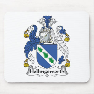 Hollingsworth Family Crest Muismat