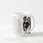 Hollis Family Coat of Arms Mok (Voorkant rechts)