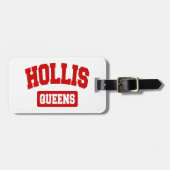 Hollis, Queens, NYC Bagagelabel (Voorkant horizontaal)