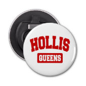 Hollis, Queens, NYC Button Flesopener (Voorkant)