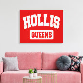 Hollis, Queens, NYC Canvas Afdruk (Insitu (Woonkamer))